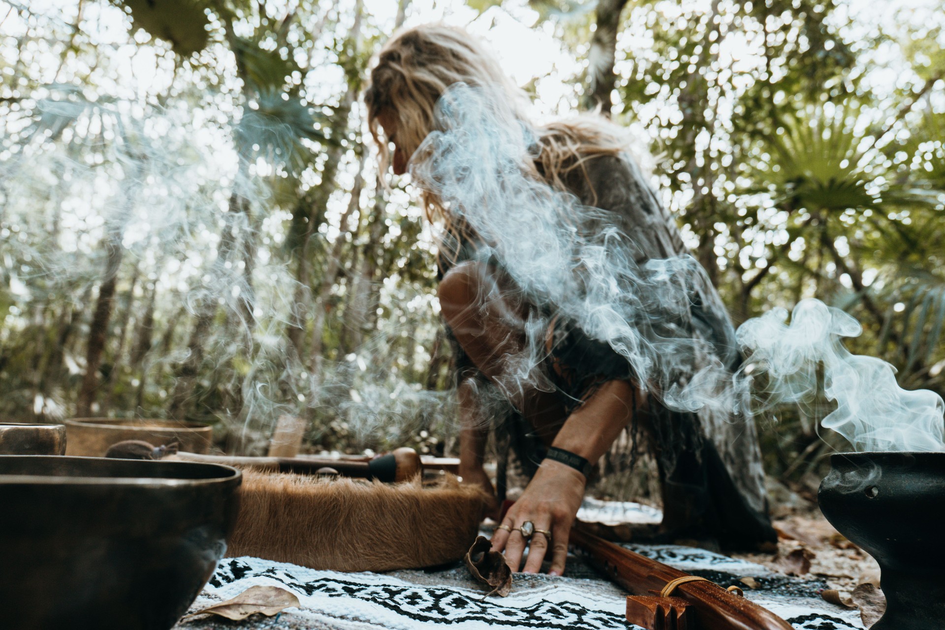 Un viaggio di guarigione nella natura. Recupero benessere e concetto di spiritualità